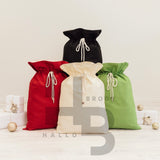 Simplistic Name Santa Sacks