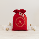 Wreath Santa Sacks
