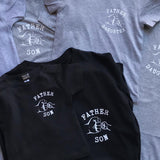 Father Son Fist Bump Twin T-SHIRT Set