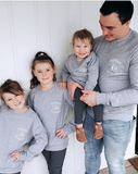 Father Son Fist Bump Twin CREW Set