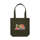 F* Gluten Tote Bags