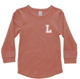 Long Sleeve Lil Dude/Dudette College Style Tees
